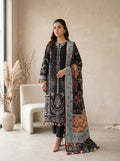 HUSSAIN REHAR Luxury Lawn Chicken Kari 3PC Suit – Festive Collection 2026 with Silk Dupatta